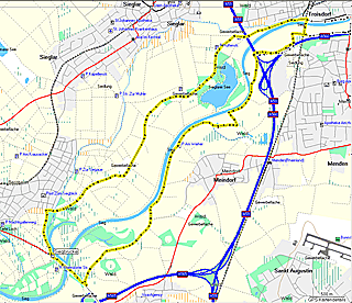Ausdauertrainingsstrecke Sommer (13 Km)